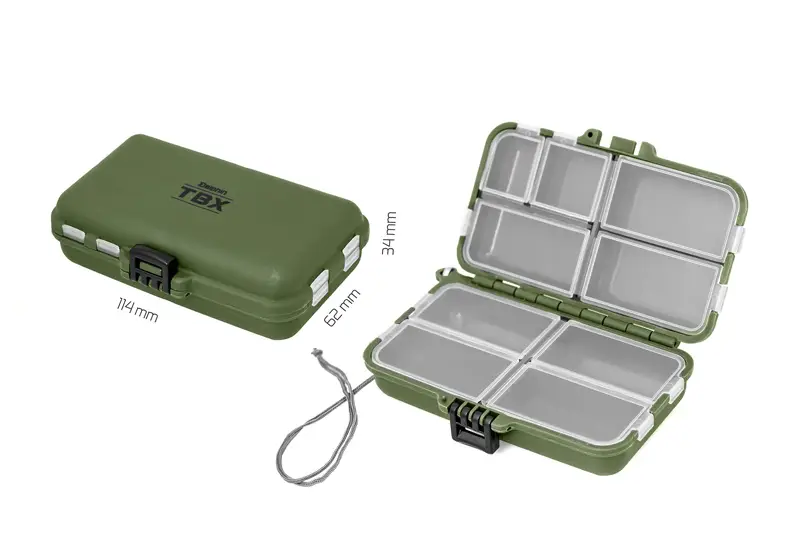 Cutie pentru accesorii DELPHIN tbx duo, 114-9p, 11.4x6.2x3.4cm Lichidare de stoc