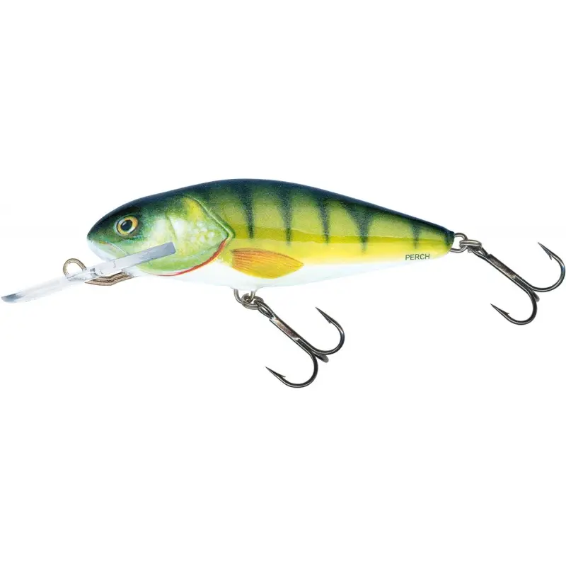 Vobler Salmo Perch Deep Runner, Perch, 8cm, 14g Lichidare de stoc