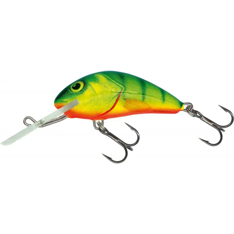 Lichidare de stoc Vobler Salmo Hornet Sinking, 5cm, Hot Perch