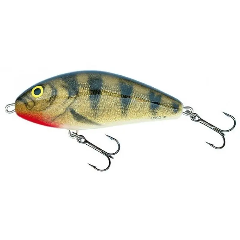 Vobler Salmo Fatso Floating, Emerald Perch,10cm Bestseller