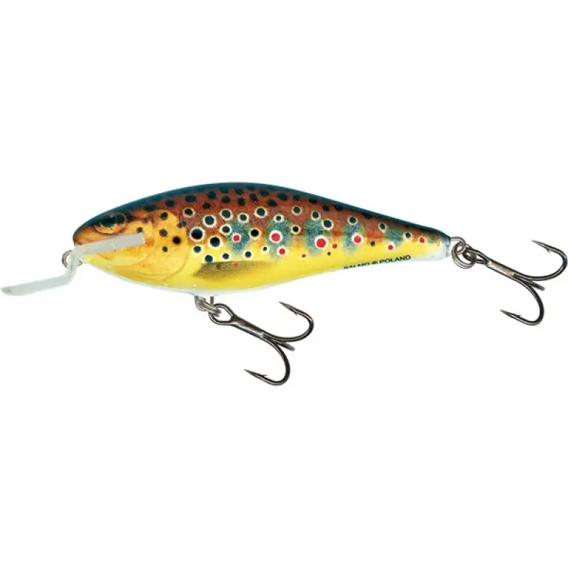 Plată securizată Vobler SALMO Executor Shallow Runner, Trout, 7cm