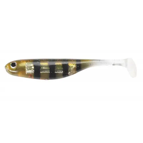 Calitate înaltă Set Shaduri BERKLEY Powerbait Gotam 8cm, Native Brown, 4buc/plic