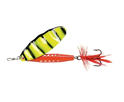 Livrare rapidă Linguriță Oscilantă ABU GARCIA Reflex Red, 4,5cm, 7g, Yellow