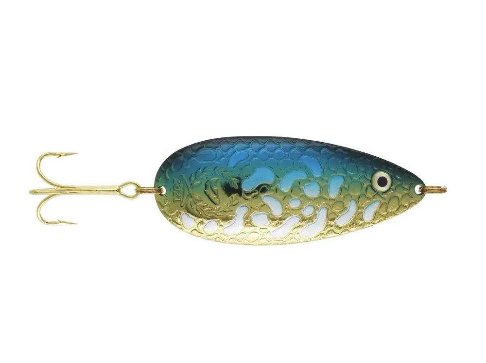 Editie Specială 2021! Lingurita Kuusamo Vuosiuistin Hauki Special, 8cm, 28g, Sininen Plată securizată