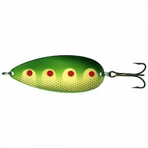 Disponibil imediat Lingurita Oscilanta Kuusamo Hauki, 8cm, 22g, Culoare-GR/R-B