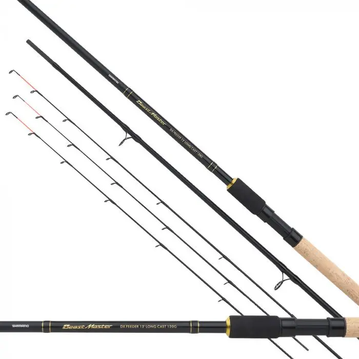 Lanseta SHIMANO Beastmaster DX Feeder, 3.35m, 60g, 3+3buc Ofertă de sezon