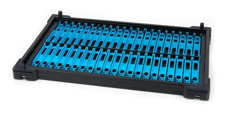 Tava Modulara +42 Suporturi Monturi/Linii Matrix Pole Winders Trays, Light Blue, 13cm Cel mai bun preț