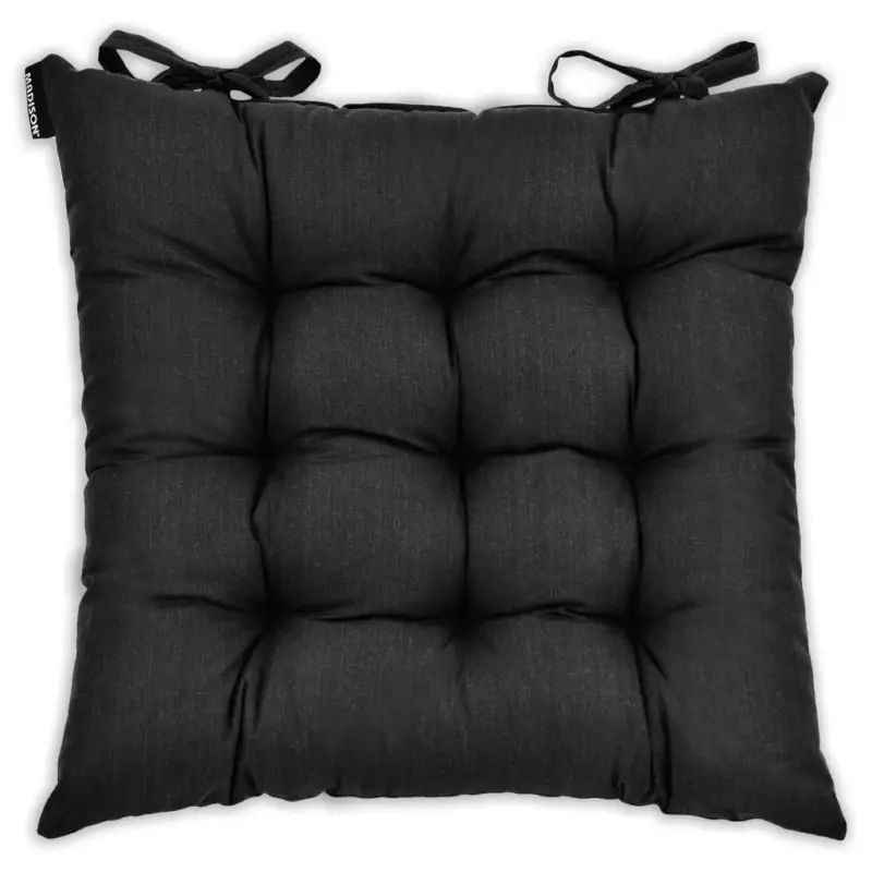 Ultima șansă BASIC BLACK Pernă scaun, 46x46cm