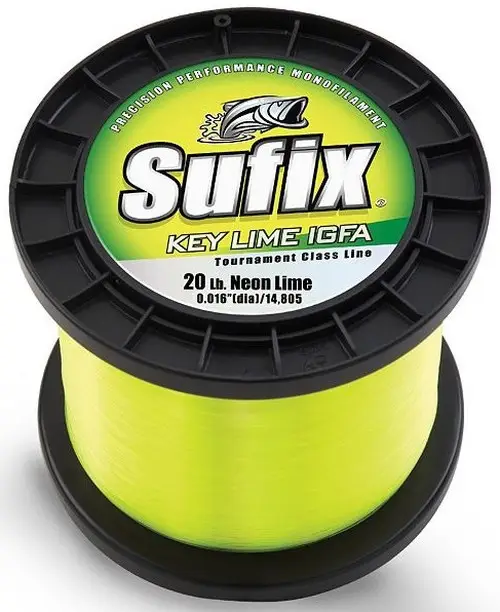 Fir Monofilament Sufix Key Lime IGFA, Neon Lime Fluo, 600m Ieftin