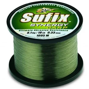 Fir Monofilament Sufix Synergy Carp, Trans Green, 1000m Calitate înaltă