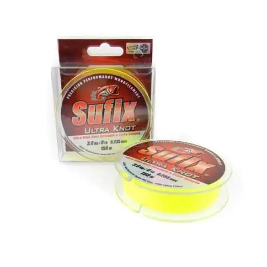 Livrare expres Fir Monofilament Sufix Ultra Knot Opaque Yellow 150m