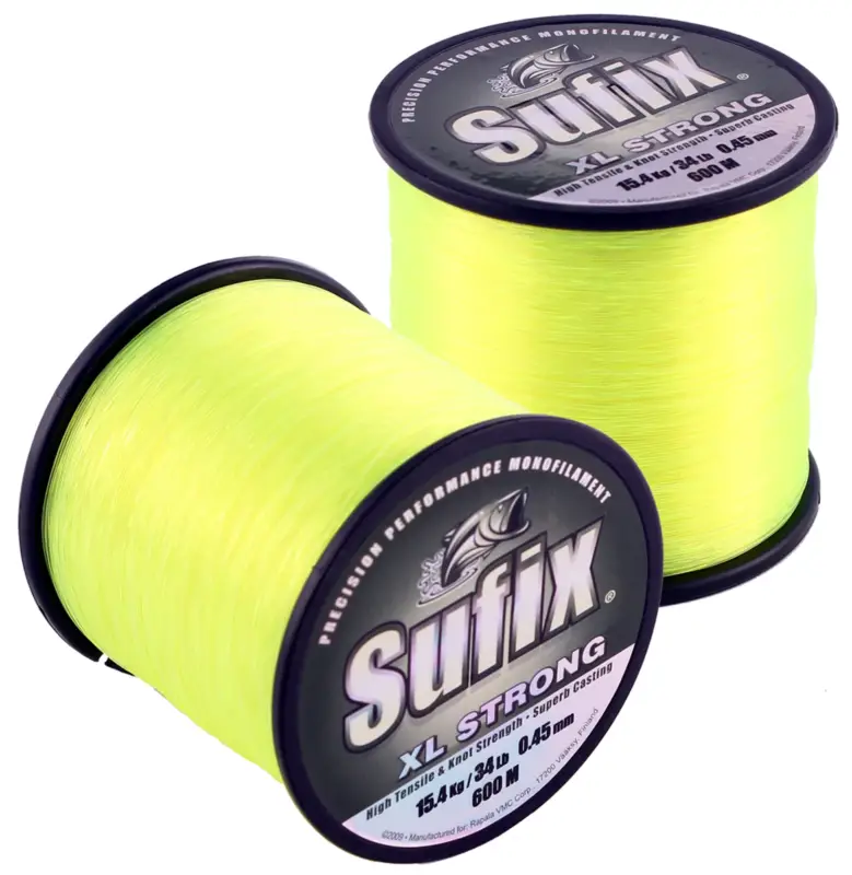 Fir Monofilament Sufix XL Strong Neon Yellow 550m - 600m Disponibil imediat