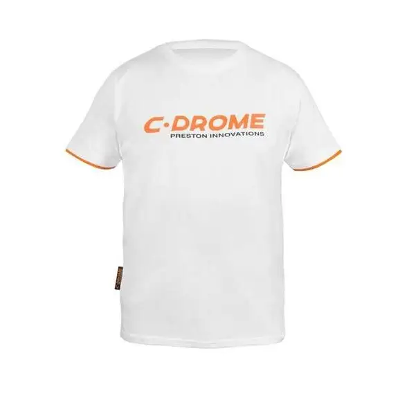 Preferatul clienților Tricou Preston C-Drome White T-Shirt-L