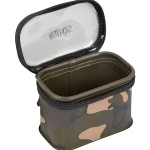 Ofertă Geanta Impermeabila pentru Accesorii Fox Aquos Camo EVA Bag, Small, 14.5x9x7cm