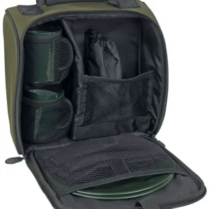 Geanta Fox R-Series Two Man + Set Ustensile Masa, 28x12x28cm Discount