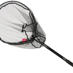 Minciog Telescopic cu Plasa Cauciucata Fox Rage Street Fighter Carbon Net, 50x60cm, 2.40m Ultima șansă