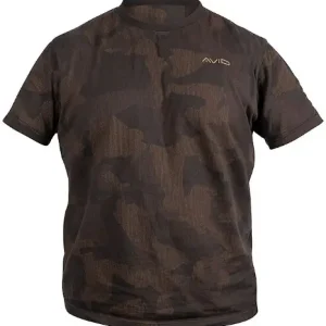 Ieftin Tricou Avid Carp Distortion Camo T-Shirt