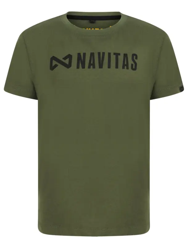 Livrare gratuită Tricou de Copii Navitas Core Kids Green T-Shirt