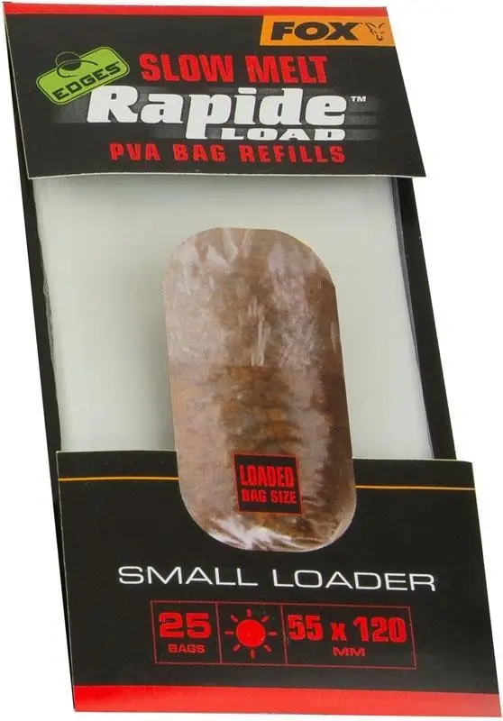 Plată sigură Pungi Solubile PVA Fox Slow Melt Rapide Load Bag Refills