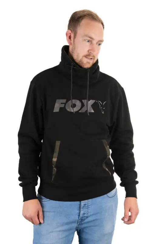 Cel mai vândut Hanorac Fox Black/Camo High Neck