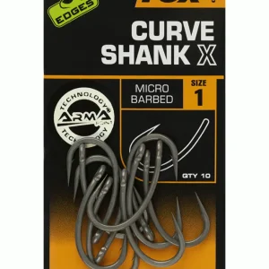 Carlige FOX Edges Curve Shank X, 10buc/plic Plată sigură