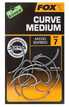 Nu rata Carlige Fox Edges Armapoint Curve Shank Medium,10buc/plic
