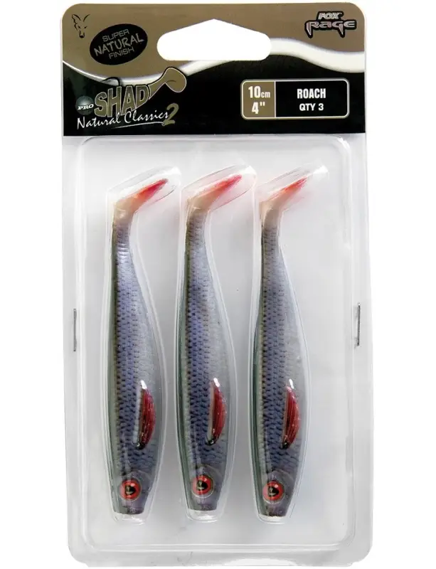 Cel mai bun preț Shad Fox Rage Pro Shad, SN Roach, 10cm, 3buc/blister