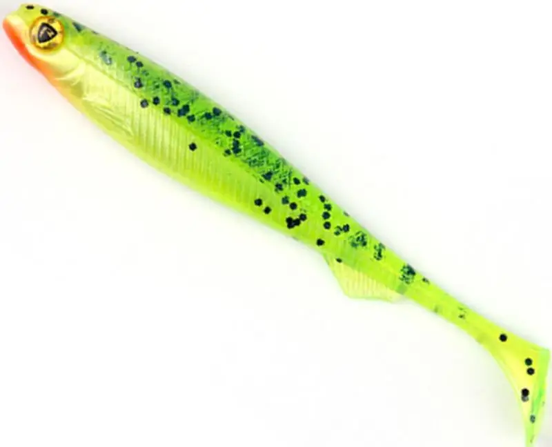 Transport gratuit Shad Fox Rage Slick Shad, Lemon Tiger, 7cm