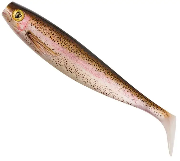 Shad Fox Rage Pro Natural Classics 2, Super Natural Rainbow Trout, 10cm Plată sigură