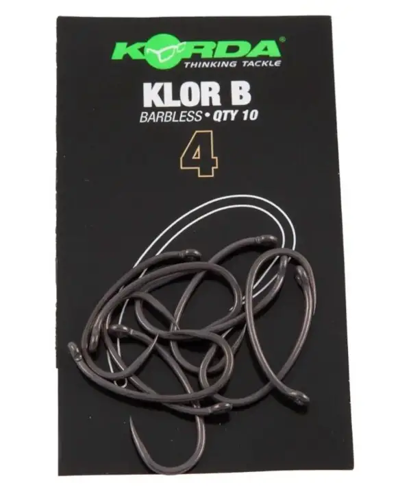 Carlige Korda Klor Hooks, 10buc/plic Ofertă de sezon