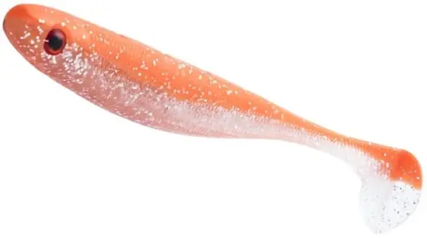 Shad Delphin BOMB Rippa, Carot, 10cm, 5buc/plic Ofertă limitată