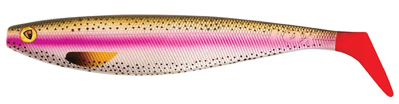 Shad Fox Rage Pro Firetails 2, Rainbow Trout, 23cm, 1 buc/plic Chilipir