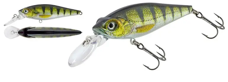 Ultima șansă Vobler Ratling Minnow 80F,Biban adevărat, Culoare 002,8cm, 14g