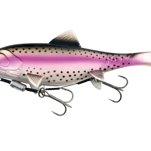Reducere extra Swimbait Fox Rage Replicant Shallow Legend Colors, UV Original Rainbow Trout, 18cm, 65g