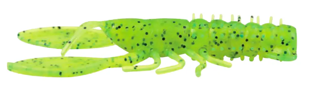 Reducere specială Naluca FOX Rage Creature Crayfish, Chartreuse UV, 9cm, 6buc/plic