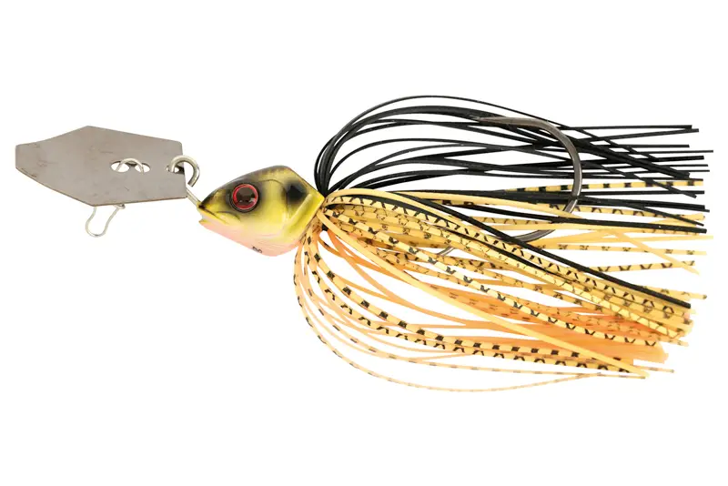 Retur ușor Chatterbait Fox Rage Bladed Jigs, Black & Gold, 21g