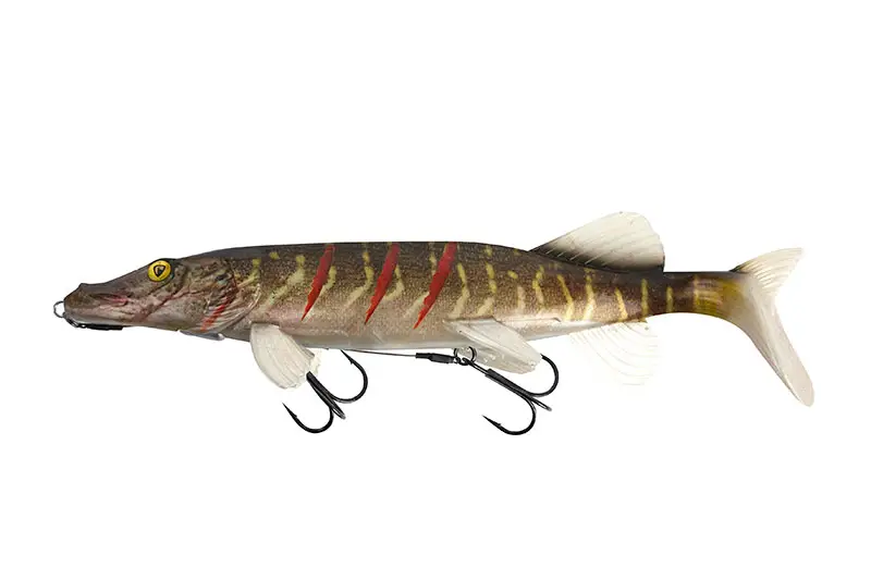 Cumpără online Swimbait Fox Rage Realistic Replicant Pike Shallow, Supernatural Wounded Pike, 20cm