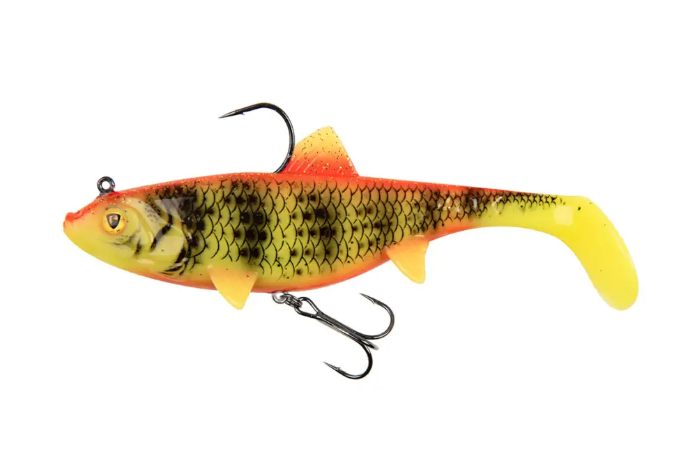 Swimbait FOX Rage Replicant Wobble, Bright Perch UV 23cm 140g, 1buc/blister Plată sigură