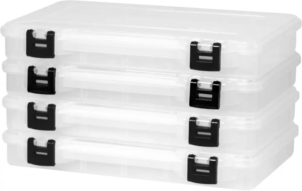 Doar azi Set 4 Cutii pentru Naluci Plano Stowaway 3700 PLASM374, 4-24 Compartimente, 35.56x19.3x5.70cm