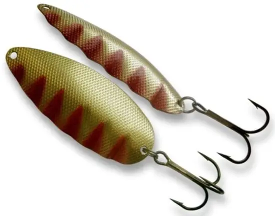 Lingurita Oscilanta Berti Linx XXL, Gold, 7.8cm, 16g Chilipir