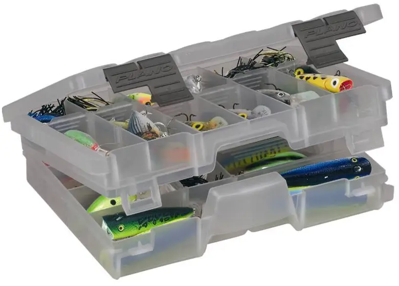 Cutie Dubla pentru Naluci/Accesorii Plano 4600 Two-Tiered Stowaway Tackle Tray, 27x19x7cm Ofertă specială
