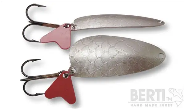 Cumpărături sigure Lingura Oscilanta Bertilure PARA E Nr. 1 Amprenta Solzi, Culoare Silver, 8 Grame