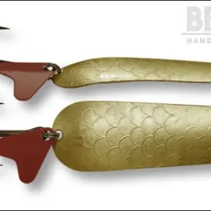 Cel mai bun preț Lingura oscilanta Bertilure Piscot Nr. 2 amprenta Solzi culoare Gold 11 grame