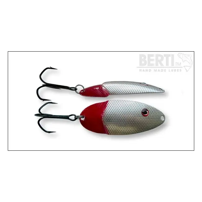 Lingura Oscilanta Bertilure Lucky Redtail Nr.1 Silver Amprenta Patrate 6cm 7g Ofertă exclusivă