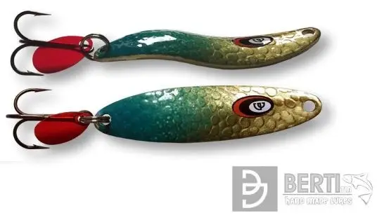 Mai ieftin Lingurita Oscilanta Berti Taifun Nr.1, Blue Tail, 53mm, 7g