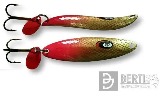 Lingurita Oscilanta Berti Taifun Nr.1, Pink Tail, 53mm, 7g Lichidare de stoc