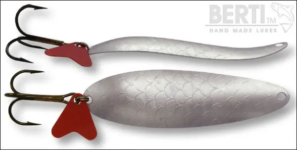 Lingura Oscilanta Bertilure ES Gigant Amprenta Solzi Culoare Silver 14 Grame Ofertă