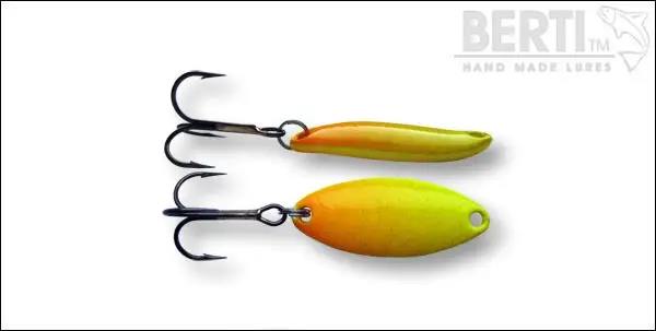 Doar azi Lingura Oscilanta Bertilure Candy Perch Amprenta Vopsea Culoare Yellow 4g