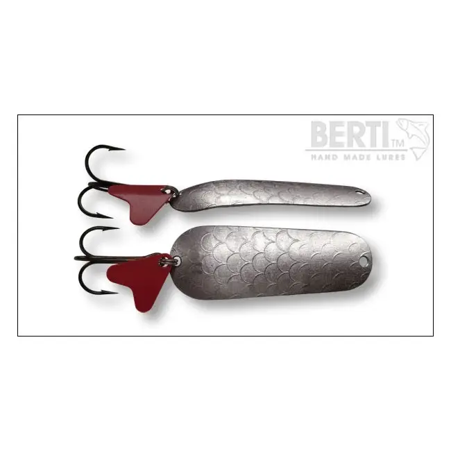 Disponibil imediat Lingura Oscilanta Bertilure Piscot Nickel Amprenta Drg.Skin Nr.1 5.5cm 7g
