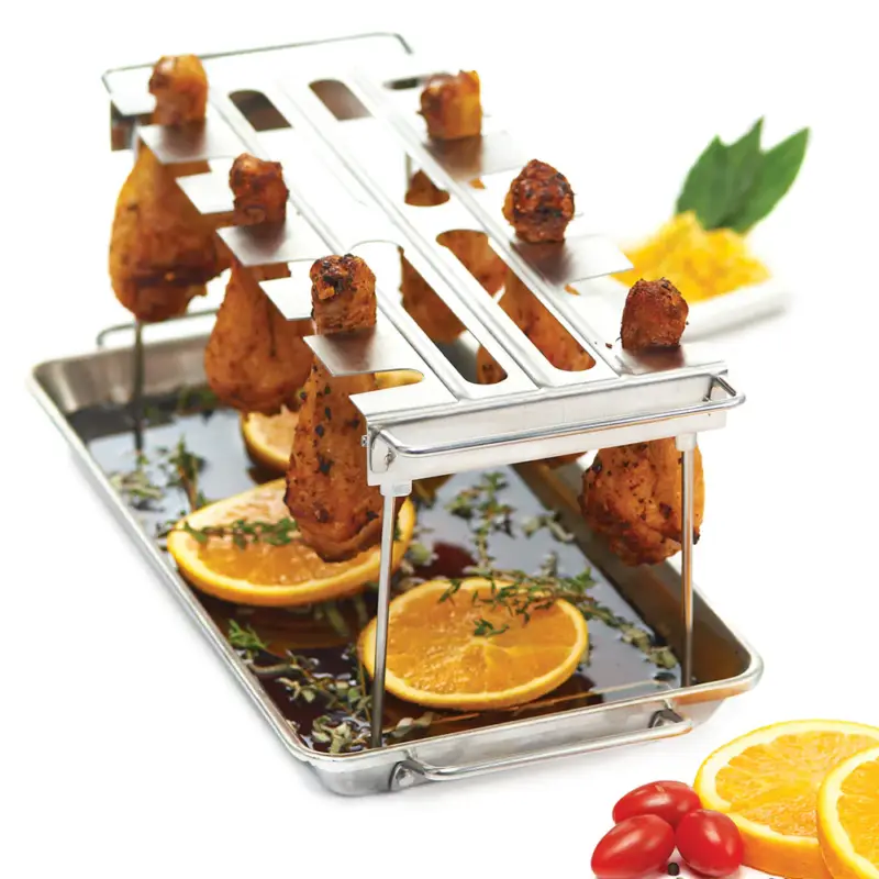 Livrare expres BROIL KING Suport grătar pentru aripioare